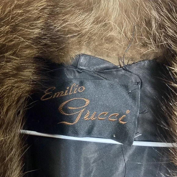 Emilio Gucci Women's Raccoon FurCoat Women's Size Medium